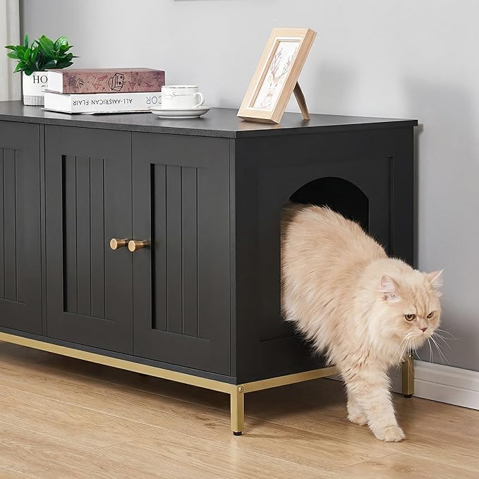 Homhedy Cat Litter Box Enclosure - Image 8