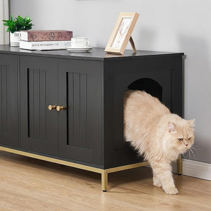 Homhedy Cat Litter Box Enclosure - Image 8