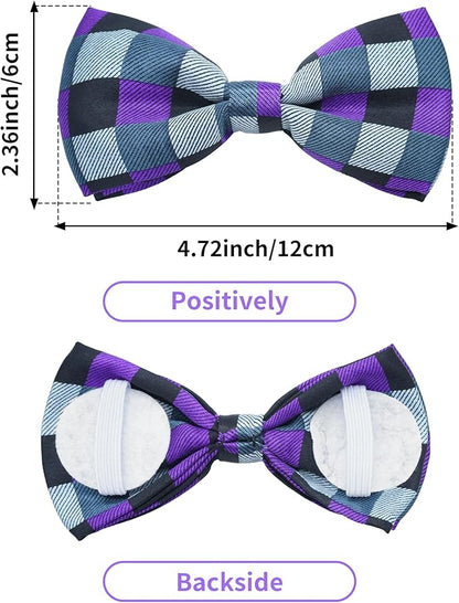 PET SHOW 5 Pack Pet Big Dogs Collar Embellishment Attachment Bow Ties - Image 2