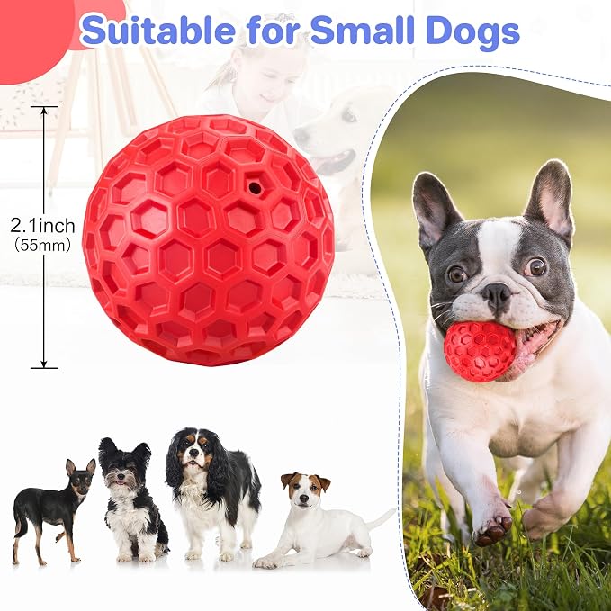 Interactive Squeaky Dog Balls Puppy Toys, Dog Toys - Image 2