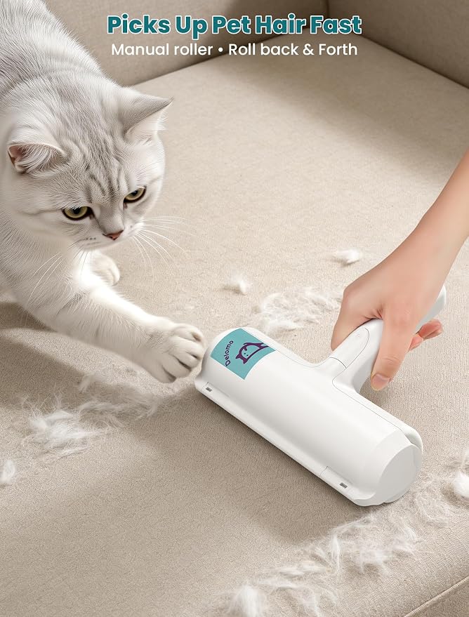 DELOMO Pet Hair Remover Roller: Reusable Lint Roller - Image 2