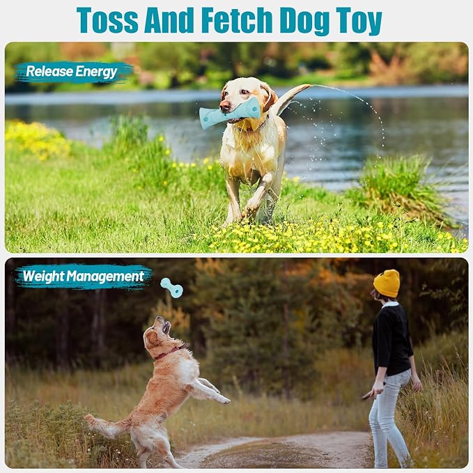 Interactive Dog Puzzle Toy for Boredom, Rubber Chew Toy Teething Toy to Keep - Image 9