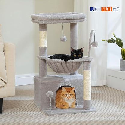 PEQULTI 4-in-1 Cat Tree, Scratching Post - Image 2
