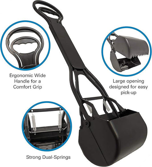 Four Paws Allen's Spring Action Dog Scooper - Image 2