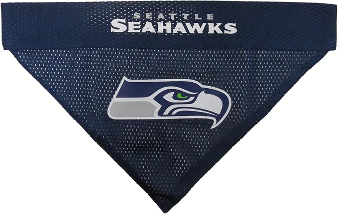 Pets First NFL Seattle Seahawks Reversible Bandana Size XX-Large - Image 2