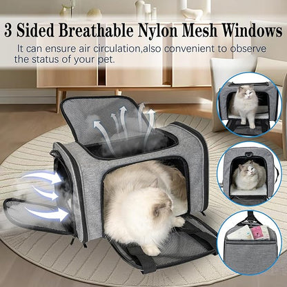 Top tasta Dog Cat Carrier Pet Carriers - Image 8