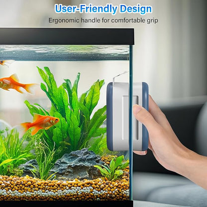 fishkeeper Magnetic Aquarium Glass Cleaner, Fish Tank Algae Scraper Cleaner - Image 7