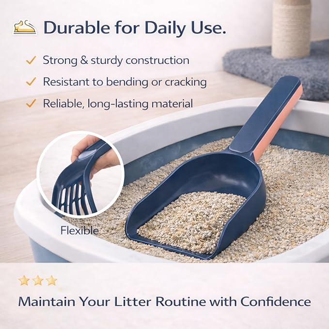 Cat Poop Scooper Cleaning Shovel, Plastic Candy Color Shovel, Ergonomic Pet - Image 7