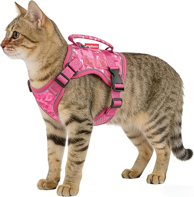 Dog Harness and Leash Set, Small Sized No Pull Pet Harness by Meifsou