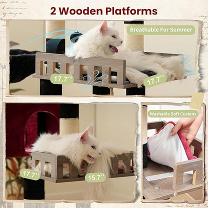 Maine Coon Cat Tree, Heavy Duty Cat Tree - Image 2