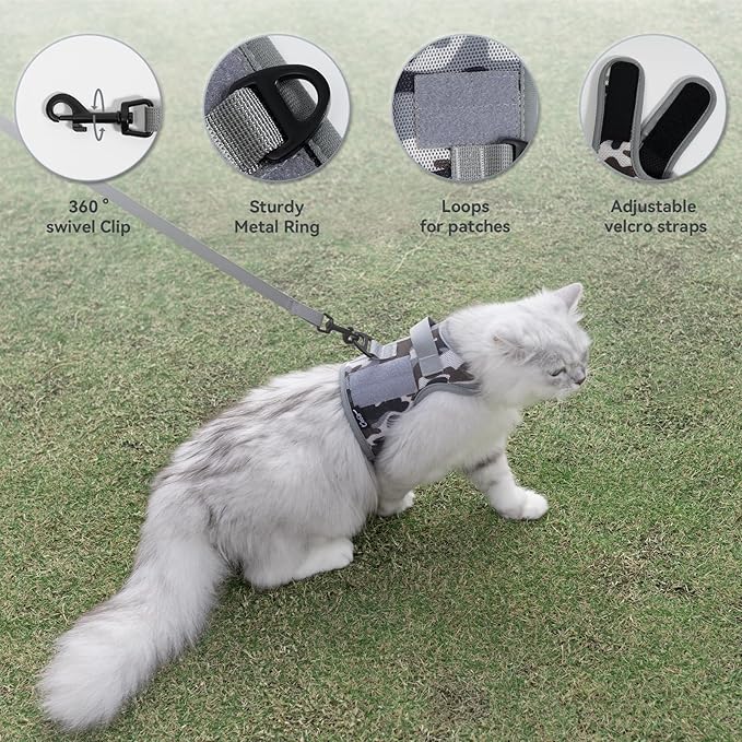 Tactical Kitty Harness and Leash - Image 3