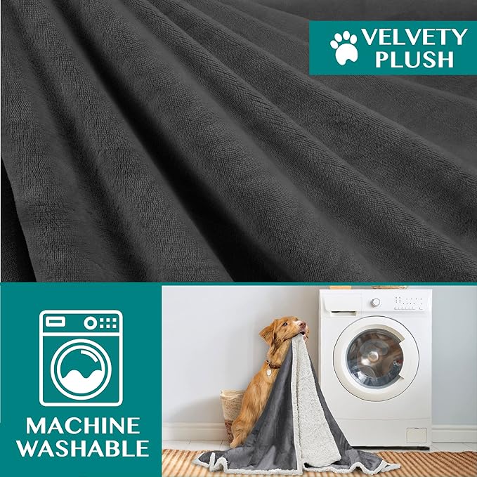 PetAmi Dog Blanket for Medium Large Dogs, Pet Bed Blanket Cat Puppy Kitten - Image 6