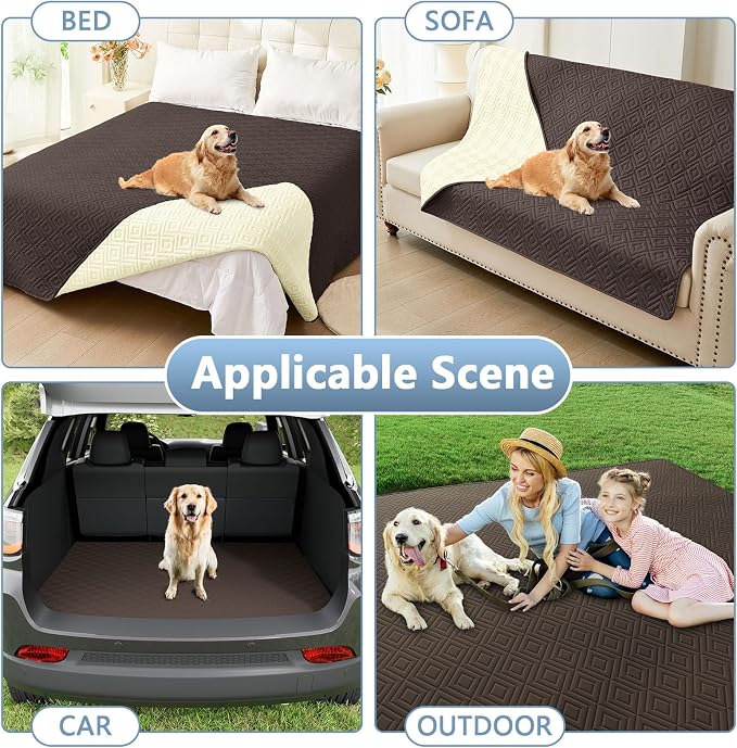 hyha Waterproof Dog Blanket, Soft Dog Bed Cover Pet Blankets, Waterproof Sofa - Image 6