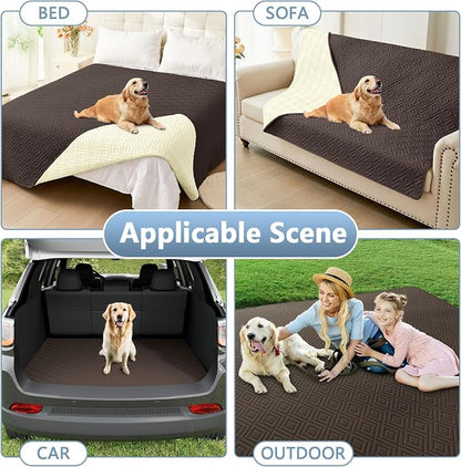 hyha Waterproof Dog Blanket, Soft Dog Bed Cover Pet Blankets, Waterproof Sofa - Image 6