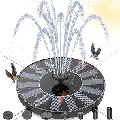 AMZtime 1.4W Solar Bird Bath Fountain by AMZtime-NaturalCreativity