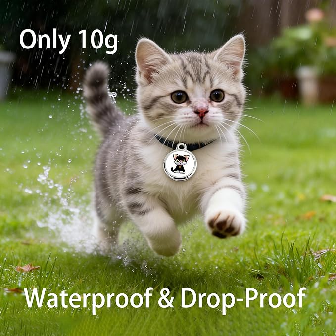 GPS Pet Tracker with Apple Find My Network, Android Compatibility, Real-Time - Image 2