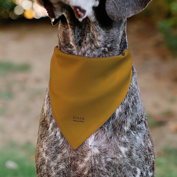 Disney Pet Bandana Up Dug Squirrel Pose and Wilderness Explorer Badge Orange - Image 5