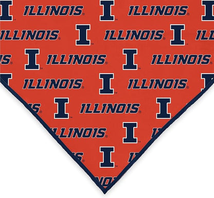 Illinois Fighting Illini Officially Licensed Bandana - Image 3