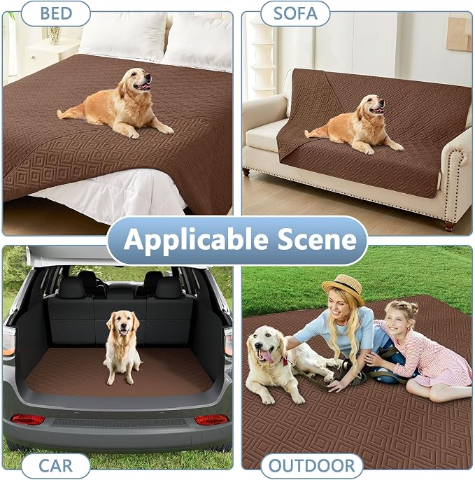 hyha Waterproof Dog Blanket, Soft Dog Bed Cover Pet Blankets, Waterproof Sofa - Image 6
