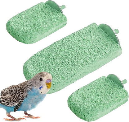 3Pcs Beak Grinder for Birds: Parakeet Beak Grinding Stone&Nail Trimming by Unknown