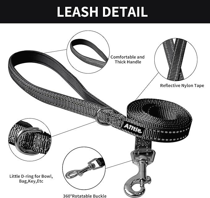 AIITLE Comfortable Dog Harness and Leash Set - Image 3