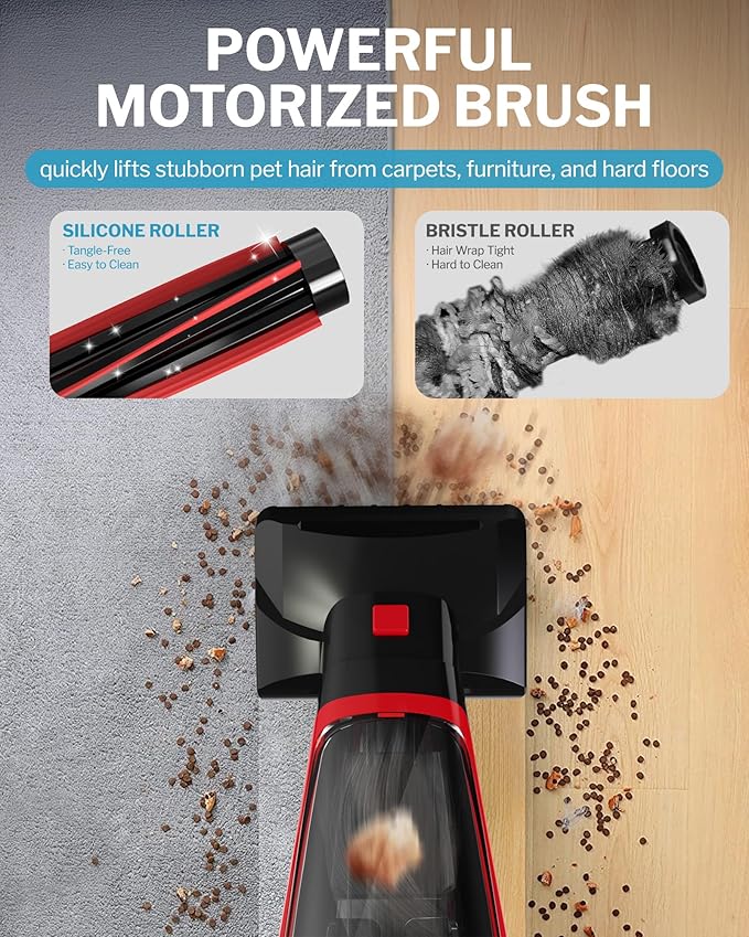 Pet Hair Handheld Vacuum Cordless, Car Vacuum Rechargeable - Image 3