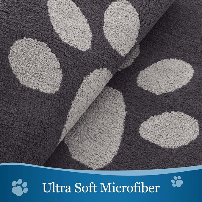 Buganda Dog Door Mat for Muddy Paws, Absorbent Dirt Trapper Washable Indoor - Image 4