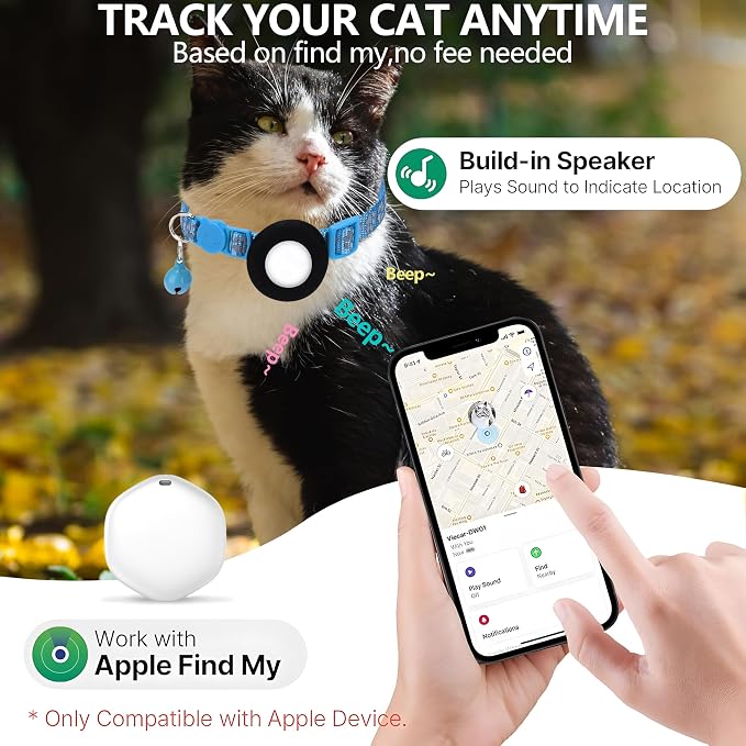 GPS Tracker for Cats, Mini GPS Pet Tracker - Image 5