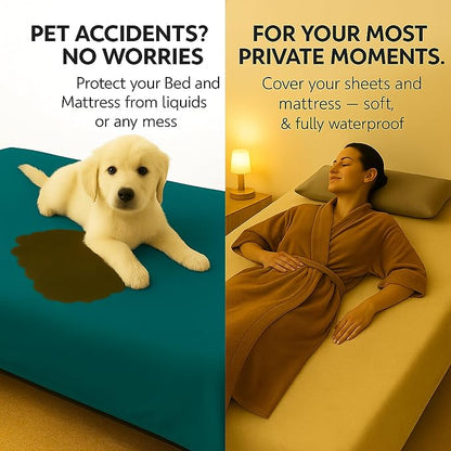 Waterproof Blanket for Bed or Couch – Soft and Leakproof Waterproof Throw - Image 2