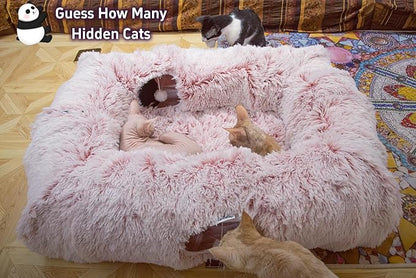 XxingSheep 4 Cave Shuttled XL Cat Tunnel Bed - Image 2