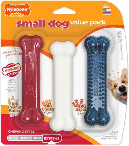 Nylabone Original Bone Power Chew Toy Value Pack - Image 11