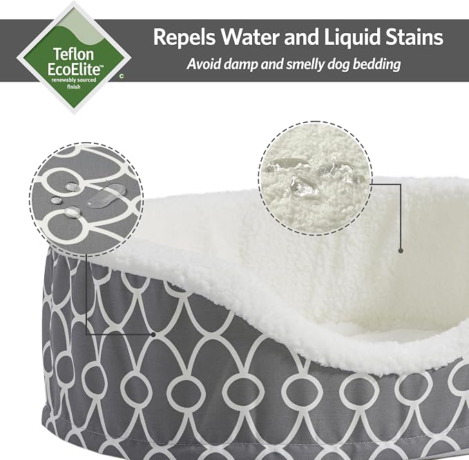 MidWest Homes for Pets Orthoperdic Egg-Crate Nesting Pet Bed w/ Teflon Fabric - Image 3