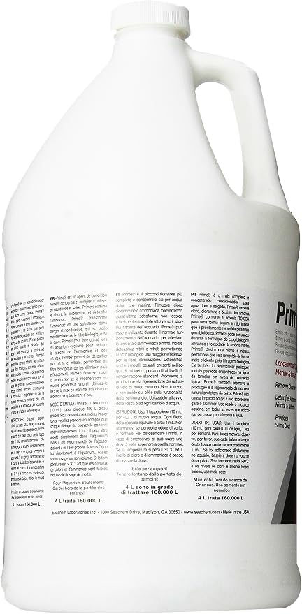 Seachem Prime Fresh and Saltwater Conditioner - Image 4