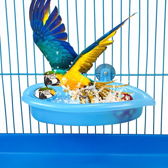 Bird Bath for Cage, Bird Bath Toy - Image 6