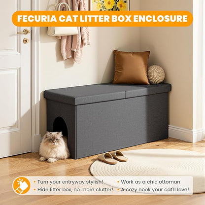 3-in-1 Cat Litter Box Enclosure - Image 5