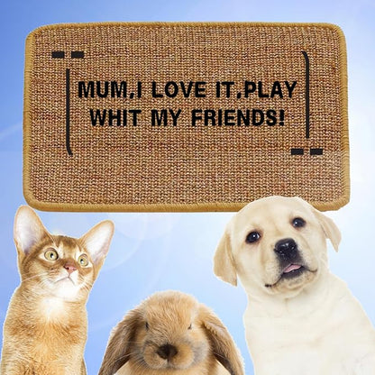 Cat Scratcher Mat, 23.6 X 15.7 Inch, sisal cat scratchers - Image 7