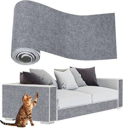 Anit Cat Scratch Couch Furniture Protector, 78.7x15.8 Cat Wall Corner Scratcher by ENONCI