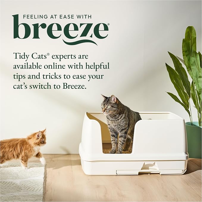 Purina Tidy Cats Litter System, Non-Clumping, Breeze XL All-in-One Odor Control - Image 7