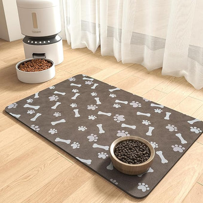 MontVoo Dog Food Mat-Pet Feeding Mat by MontVoo