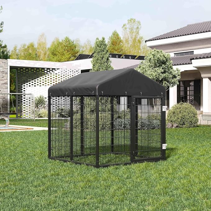 Large Outdoor Dog Enclosure, Heavy Duty Dog Cage - Image 6