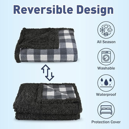 Kritter Planet Waterproof Bed Blanket, Washable Stain Proof Pad Bed Cover - Image 2