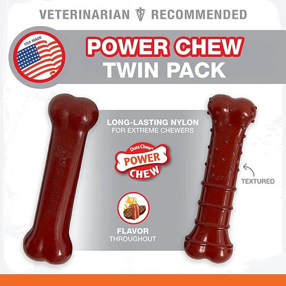 Nylabone Original & Textured Bone Power Chew Toy - Image 5