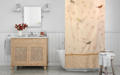 Avanti Linens - Fabric Shower Curtain, Nature Inspired Bathroom Decor by AvantiHomeSince1969