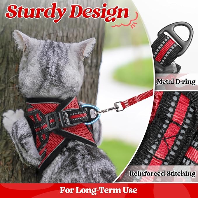 rabbitgoo Cat Harness and Leash Set - Image 5