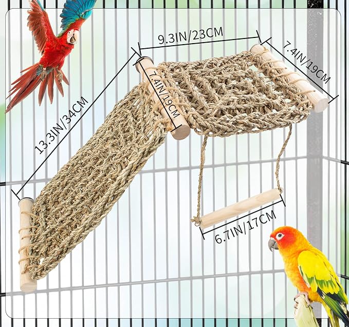 FlidRunest Bird Perch Platform Swing - Image 5