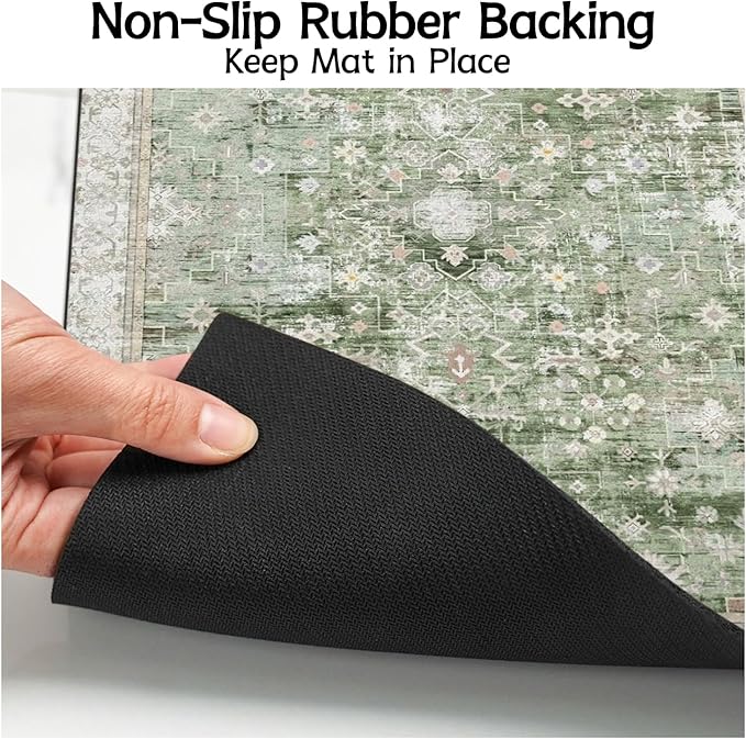 Pet Food Mats for Floor, Absorbent Dog Mat for Food and Water Dispenser Mat - Image 5