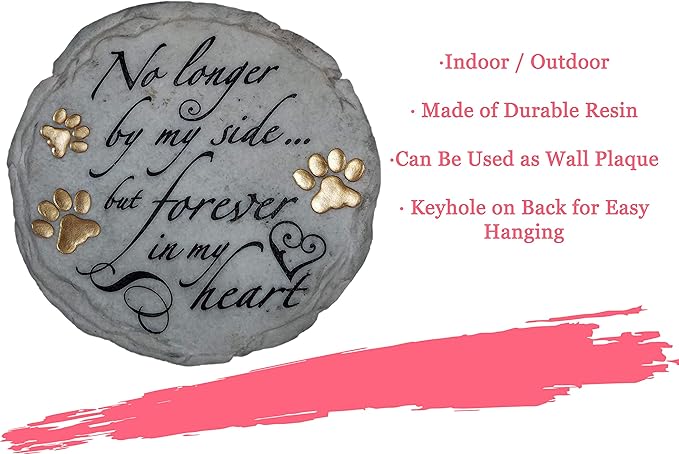 Spoontiques - Garden Décor - No Longer by My Side Stepping Stone - Decorative - Image 6