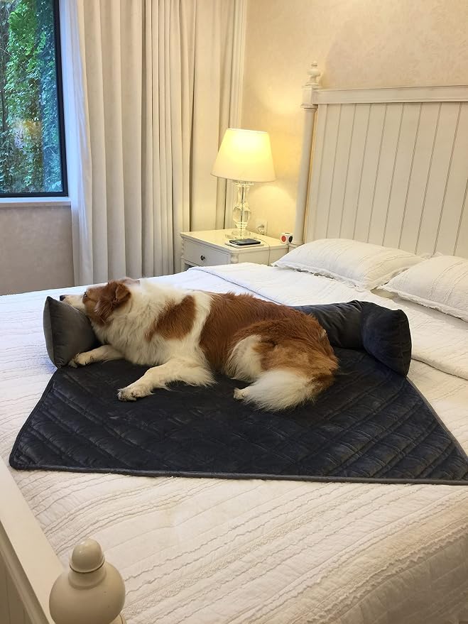 Brilliant Sunshine Premium Calming Dog Bed Mat, Silky Velvet, Removable - Image 6