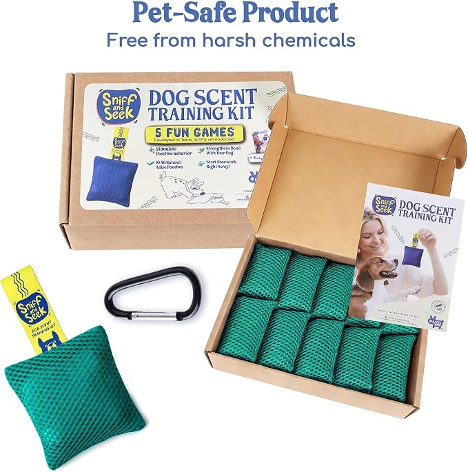 Race&Herd Original Dog Scent Training Kit, Scent Work Training Kit - Image 7