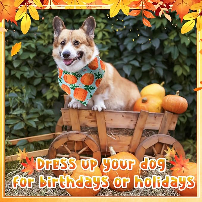 Sanwuta 120 Pcs Thanksgiving Fall Bandanas - Image 5